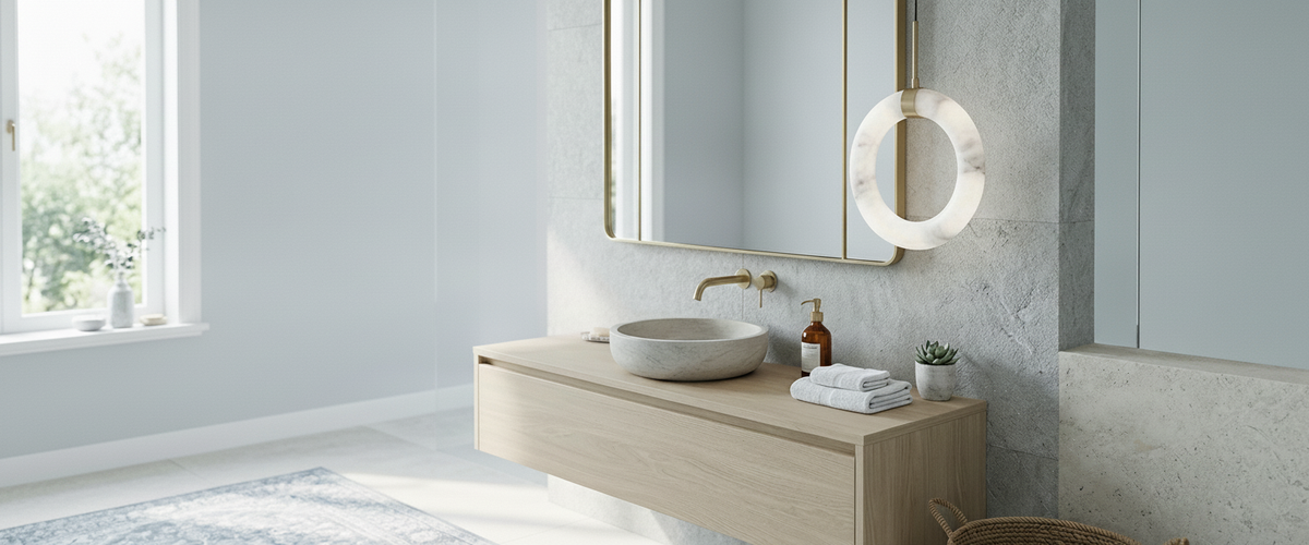 Bathroom Mirror With Lights: How to Get Honest, Flattering Face Light - bathroom mirror with lights