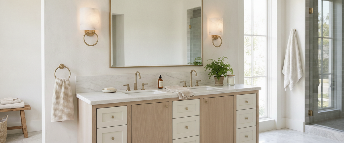 Bathroom Vanity Lighting Ideas That Actually Flatter Your Face - bathroom vanity lighting ideas