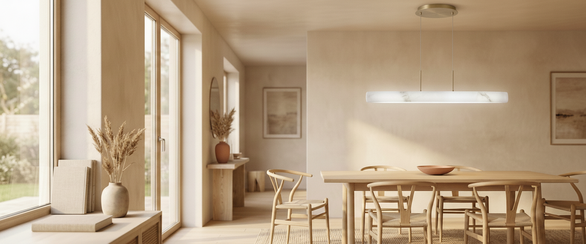 How to Buy a Stone Pendant Light That Actually Glows - stone pendant light