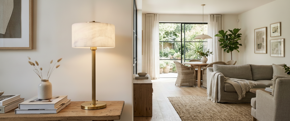 How to Buy Brass Table Lamps That Flatter a Room - brass table lamps