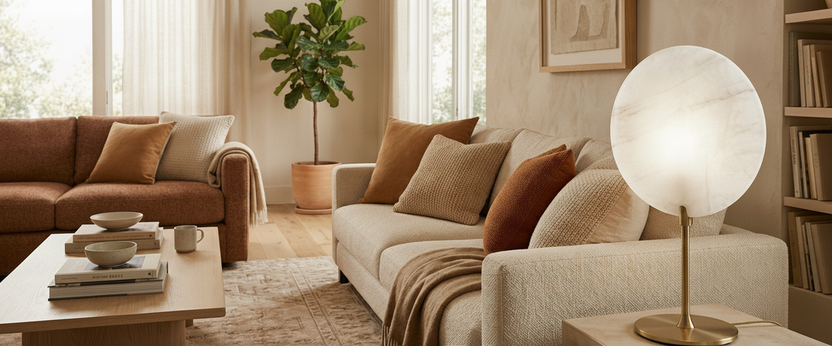 Living Room Lighting That Tells People Where to Sit - living room lighting