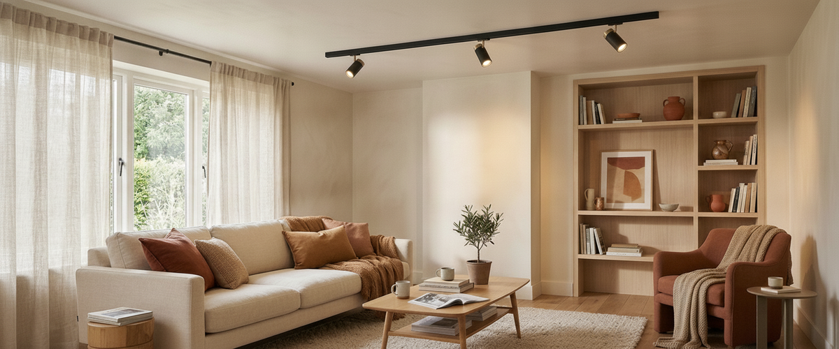 Modern Track Lighting: How to Light a Room Without Flattening It - modern track lighting