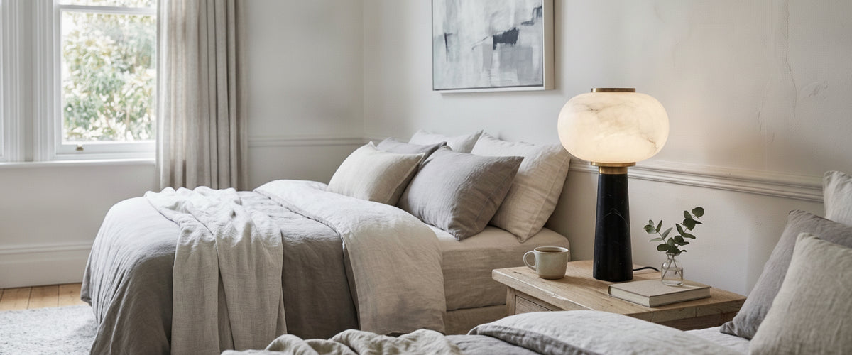 Why Black Bedside Table Lamps Work in Some Bedrooms and Vanish in Others - bedside table lamps black