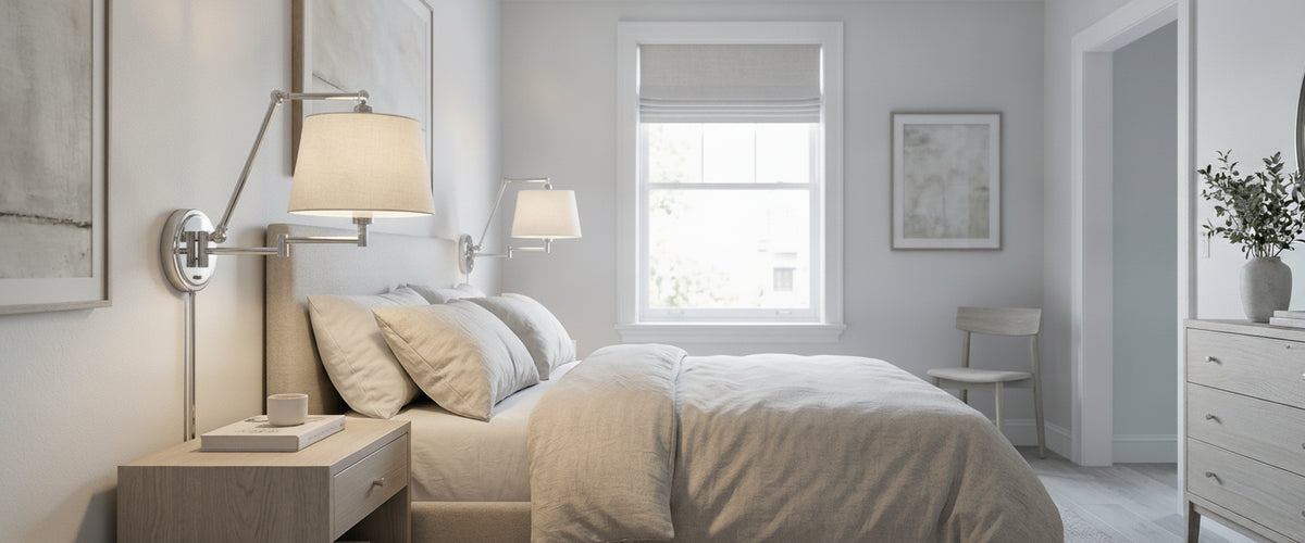 Chrome Bedroom Wall Lights: Why the Finish Changes After Dark - chrome bedroom wall lights