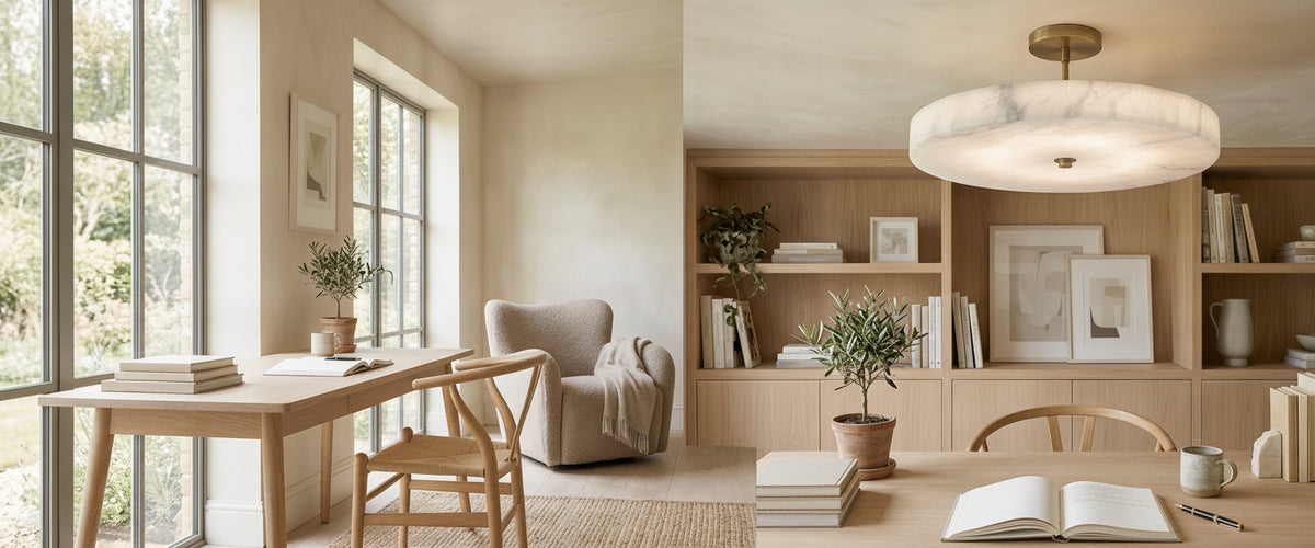 Home Office Ceiling Lighting That Stops Screen Glare and Eye Strain - home office ceiling lighting