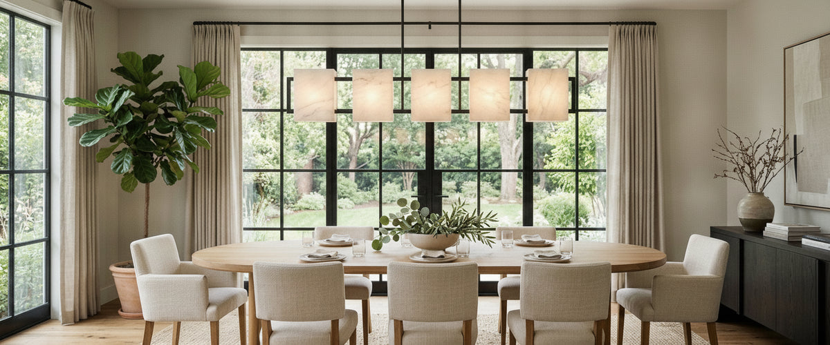 Linear Chandeliers for the Dining Room Are Less Forgiving Than You Think - linear chandeliers dining room