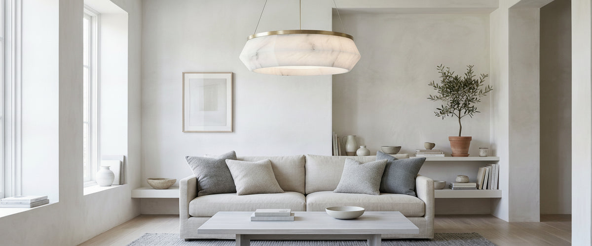 Modern White Light: How to Choose White Fittings That Still Hold a Room - modern white light