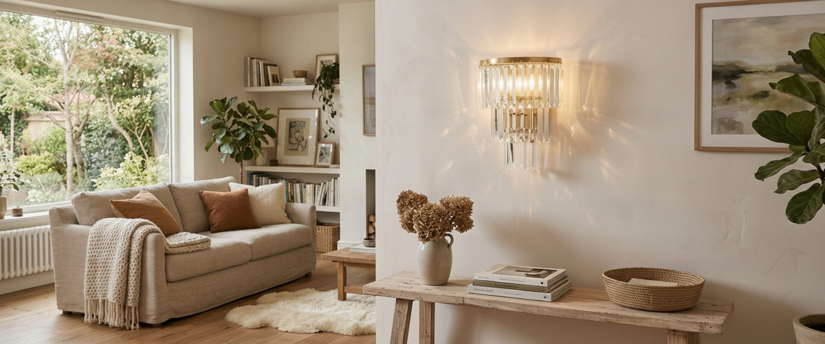 What Makes a Crystal Wall Sconce Sparkle, and What Quietly Kills It - crystal wall sconce