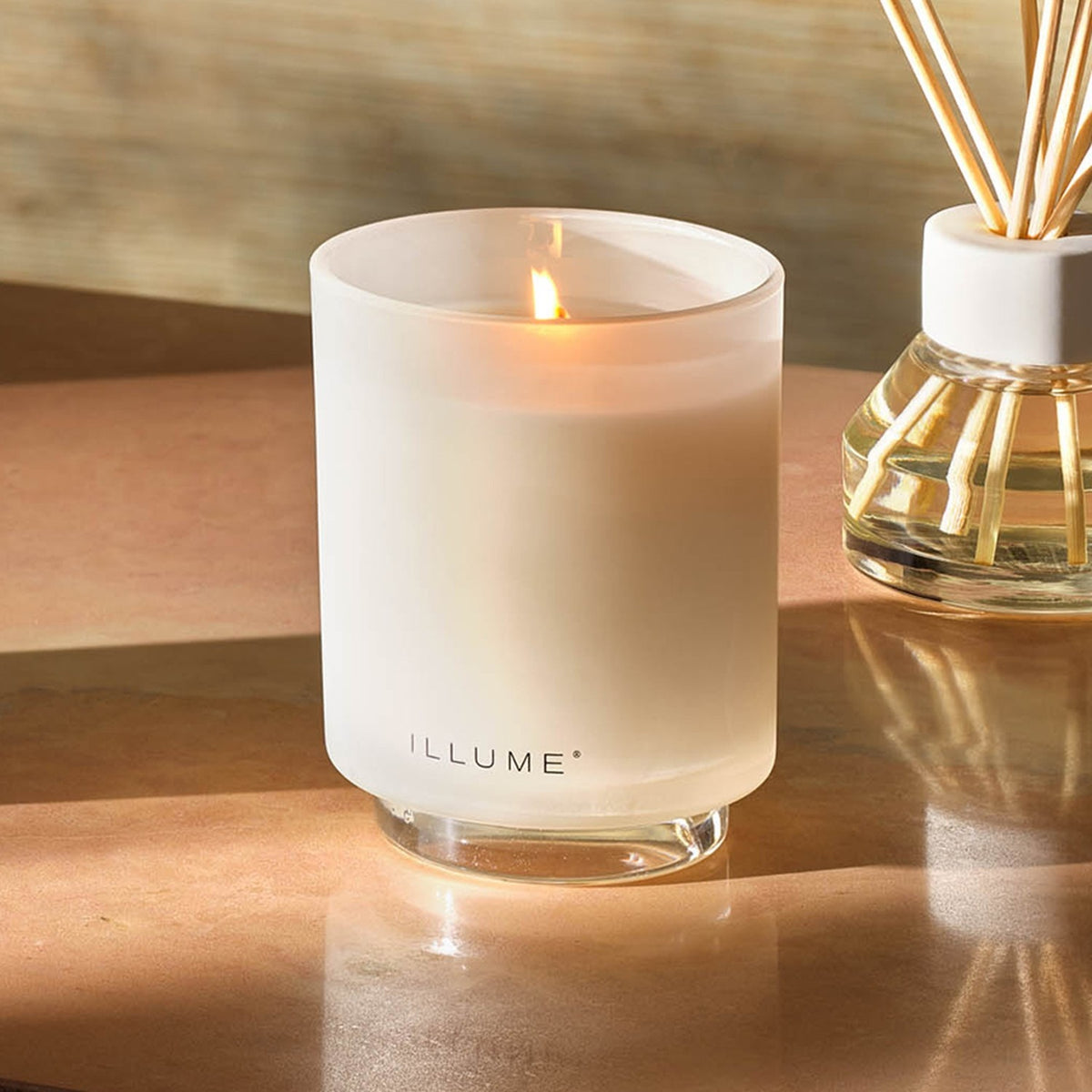 Driftwood Boxed Glass Scented Candle