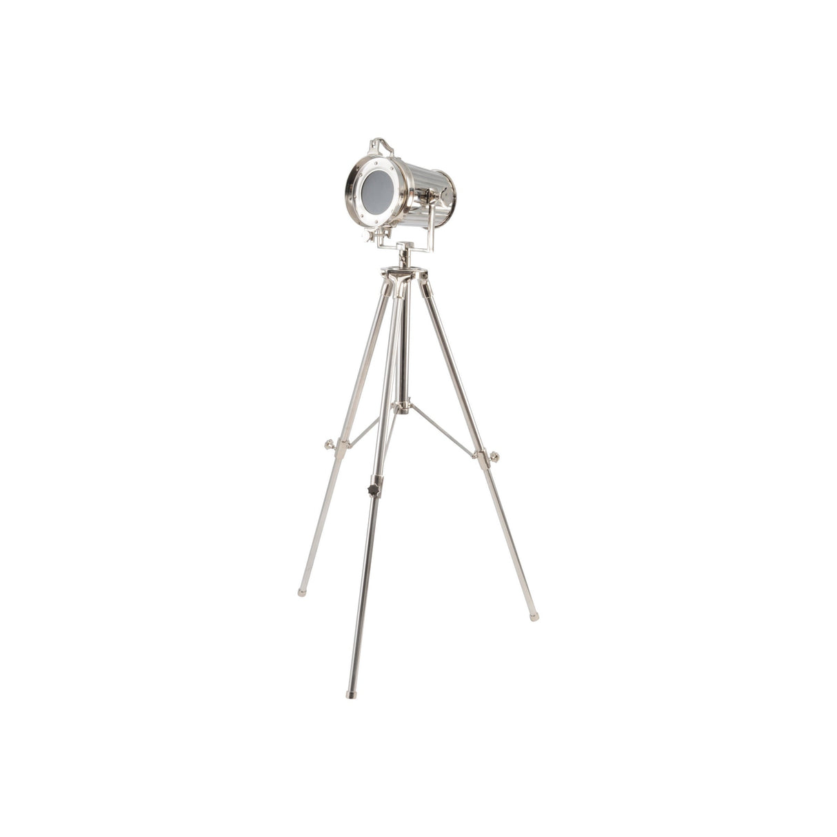 The Tripod Spotlight Floor Lamp - Silver