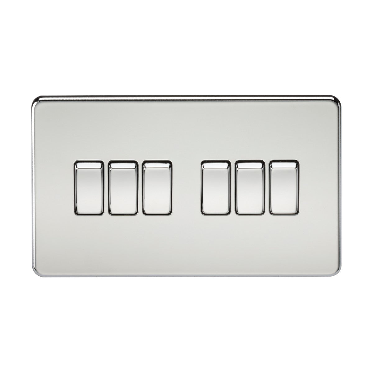 10AX 6G 2-way Switch - Polished Chrome