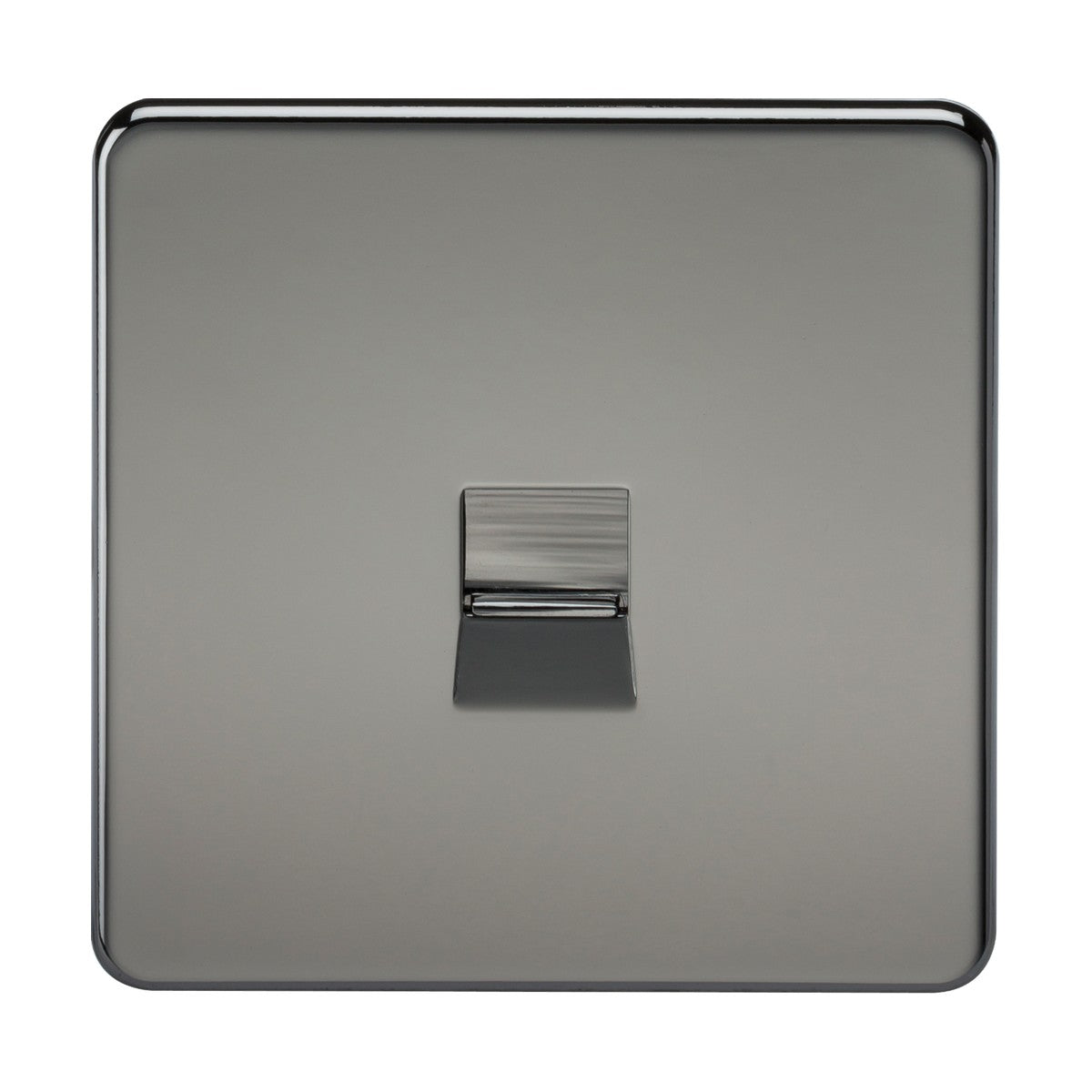 Telephone Master Socket - Black Nickel