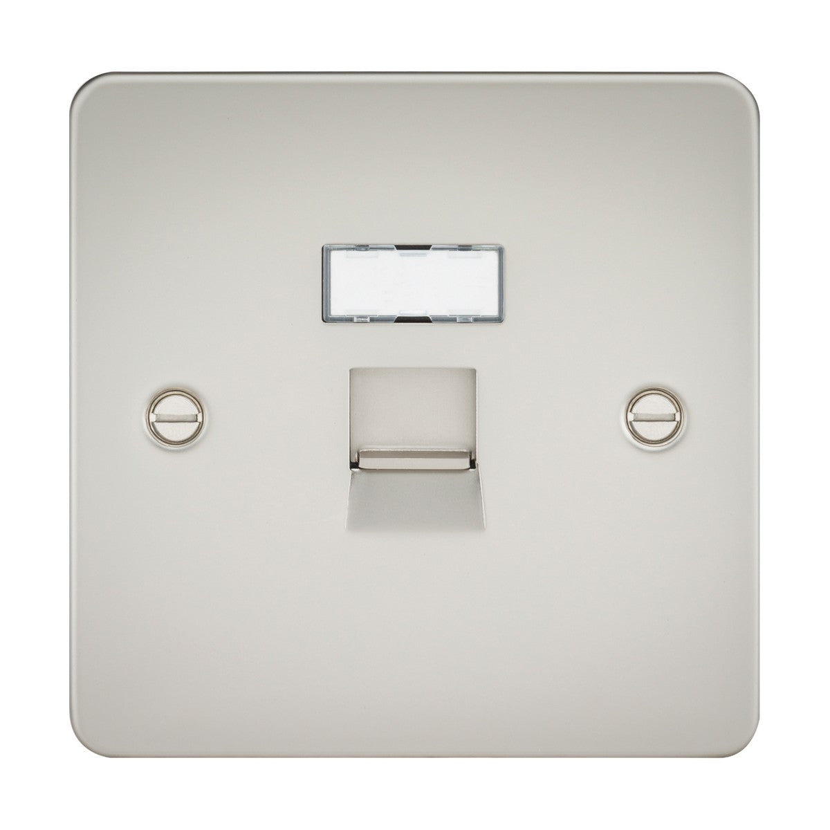 RJ45 Network Outlet - Pearl