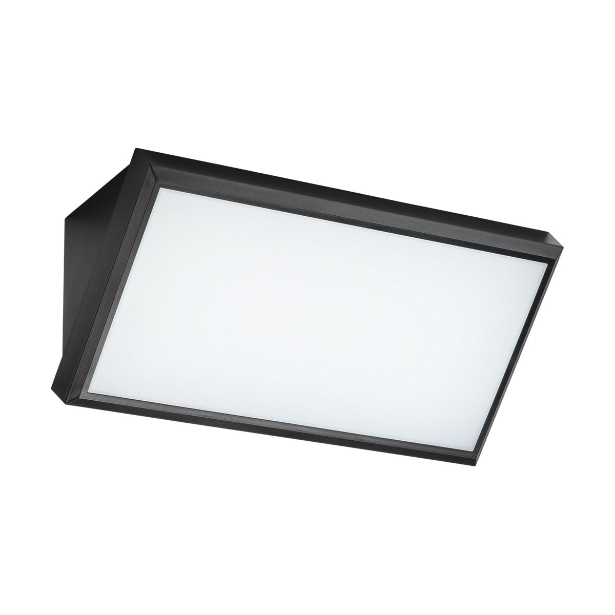 The IK08 CCT LED Outdoor Wall Light, featuring a sleek black frame and frosted glass panel, offers a modern and minimalist aesthetic. Its corrosion-resistant design ensures durability, while its CCT adjustable feature allows for customizable lighting ambiance.