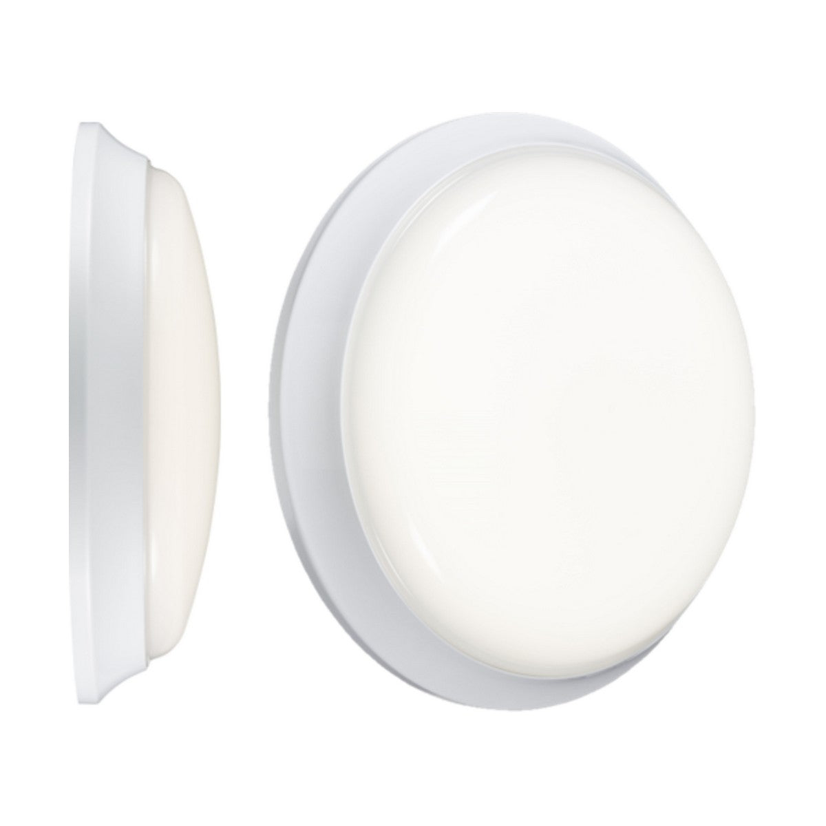 230V IP54 14W IP54 LED Bulkhead with Emergency 4000K