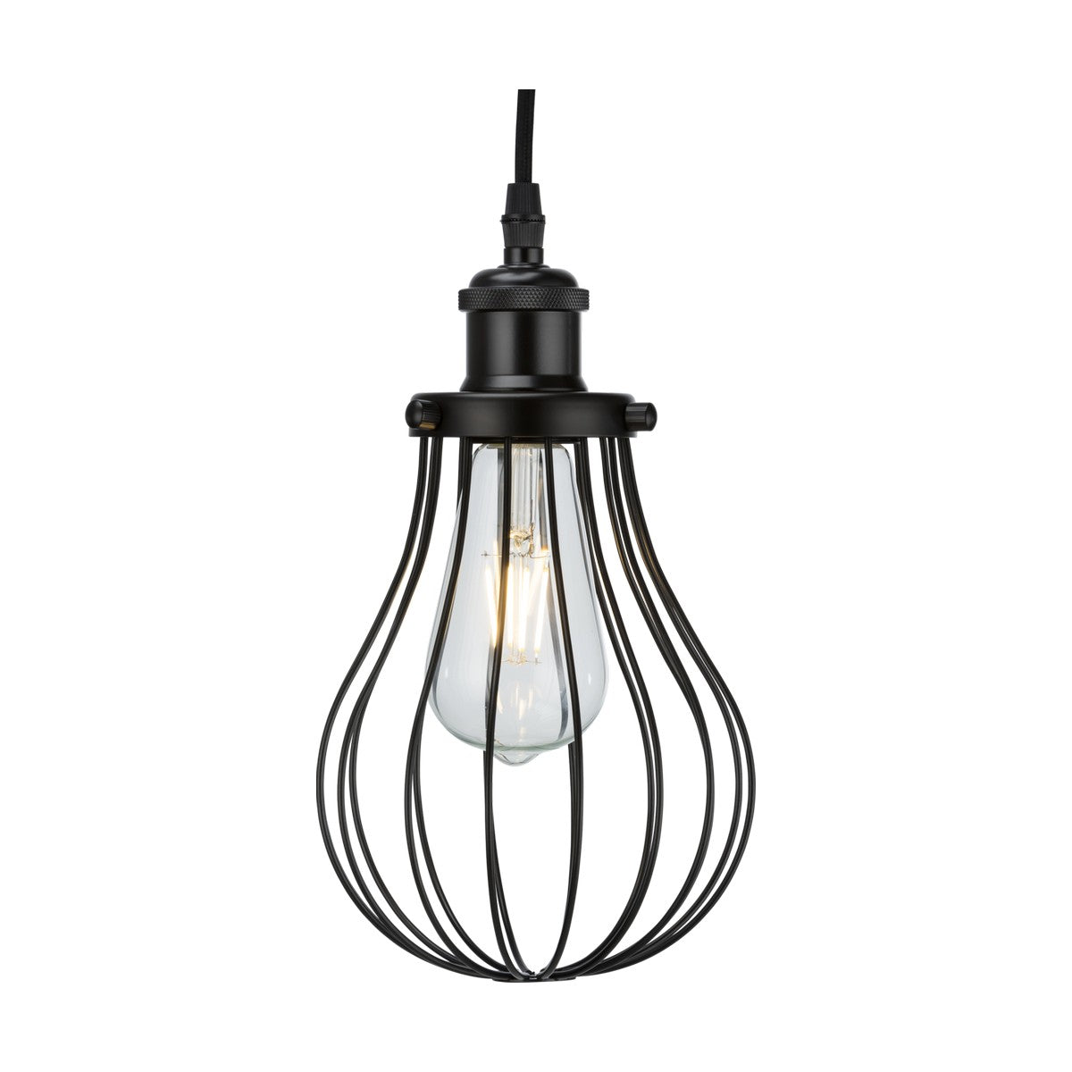 Pendant Cage - Matt Black