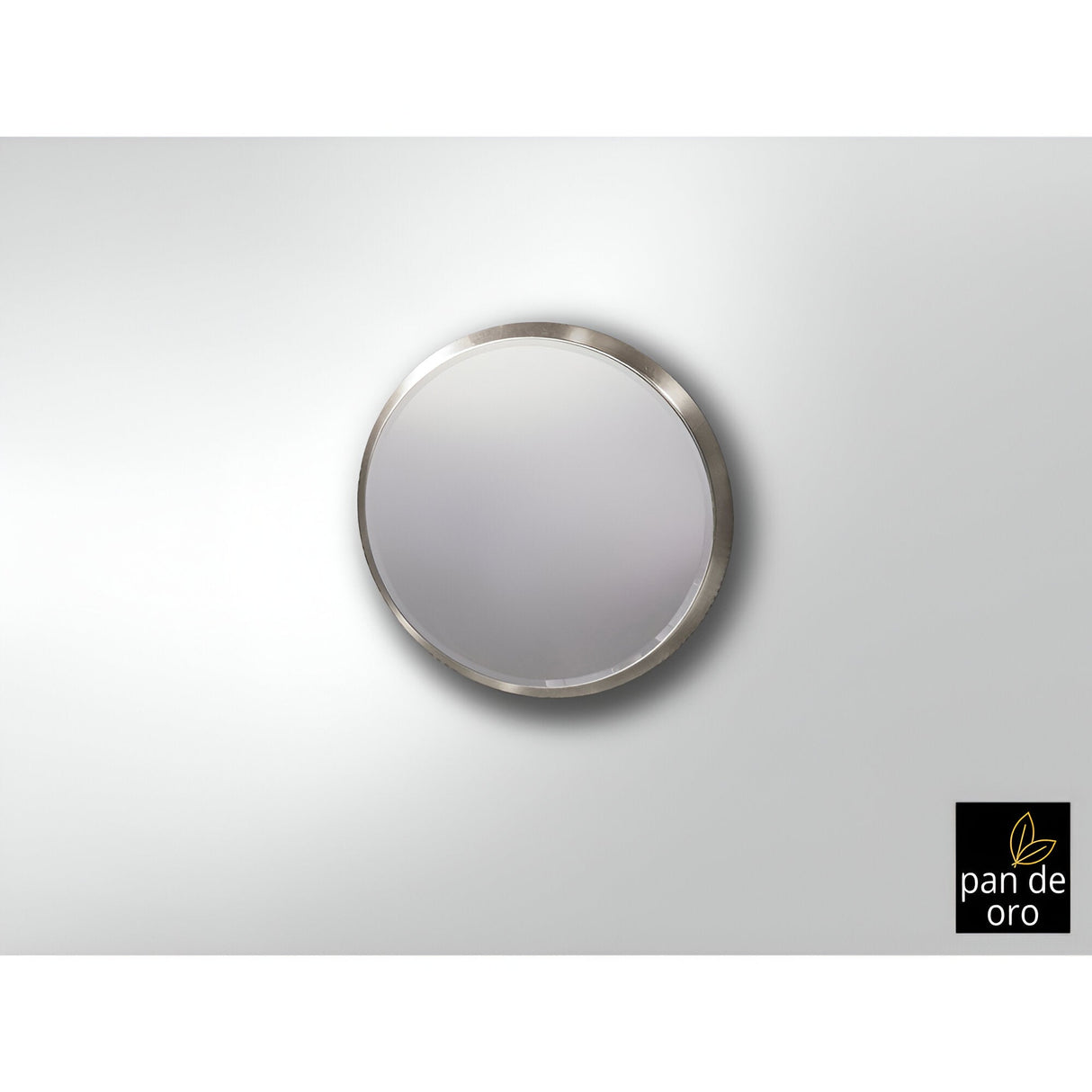 Aries Round Wall Mirror Silver – 44cm