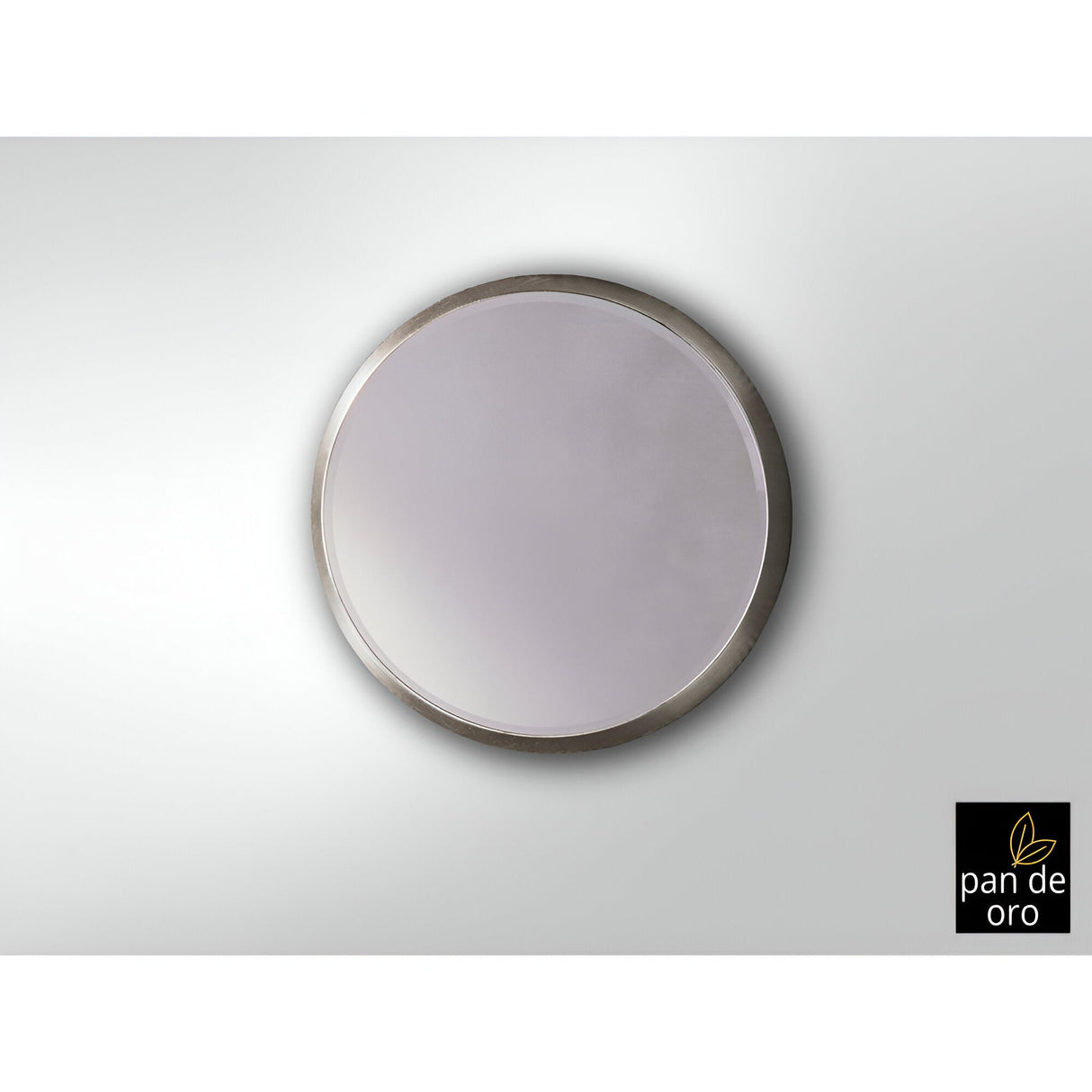 Aries Round Wall Mirror Silver – 54cm