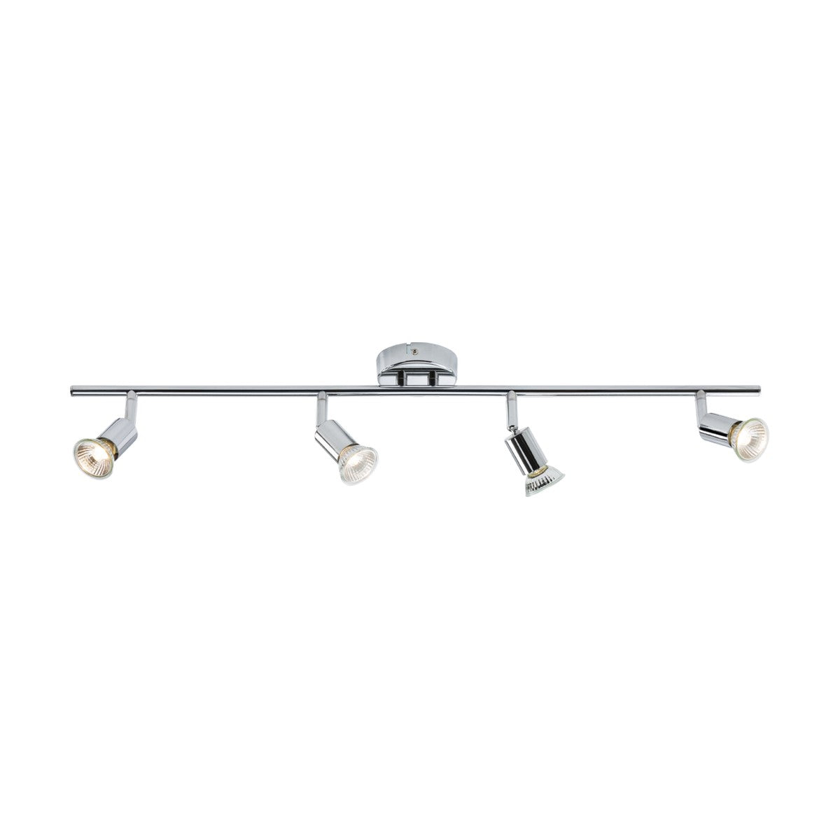 230V GU10 Quad Bar Spotlight - Chrome