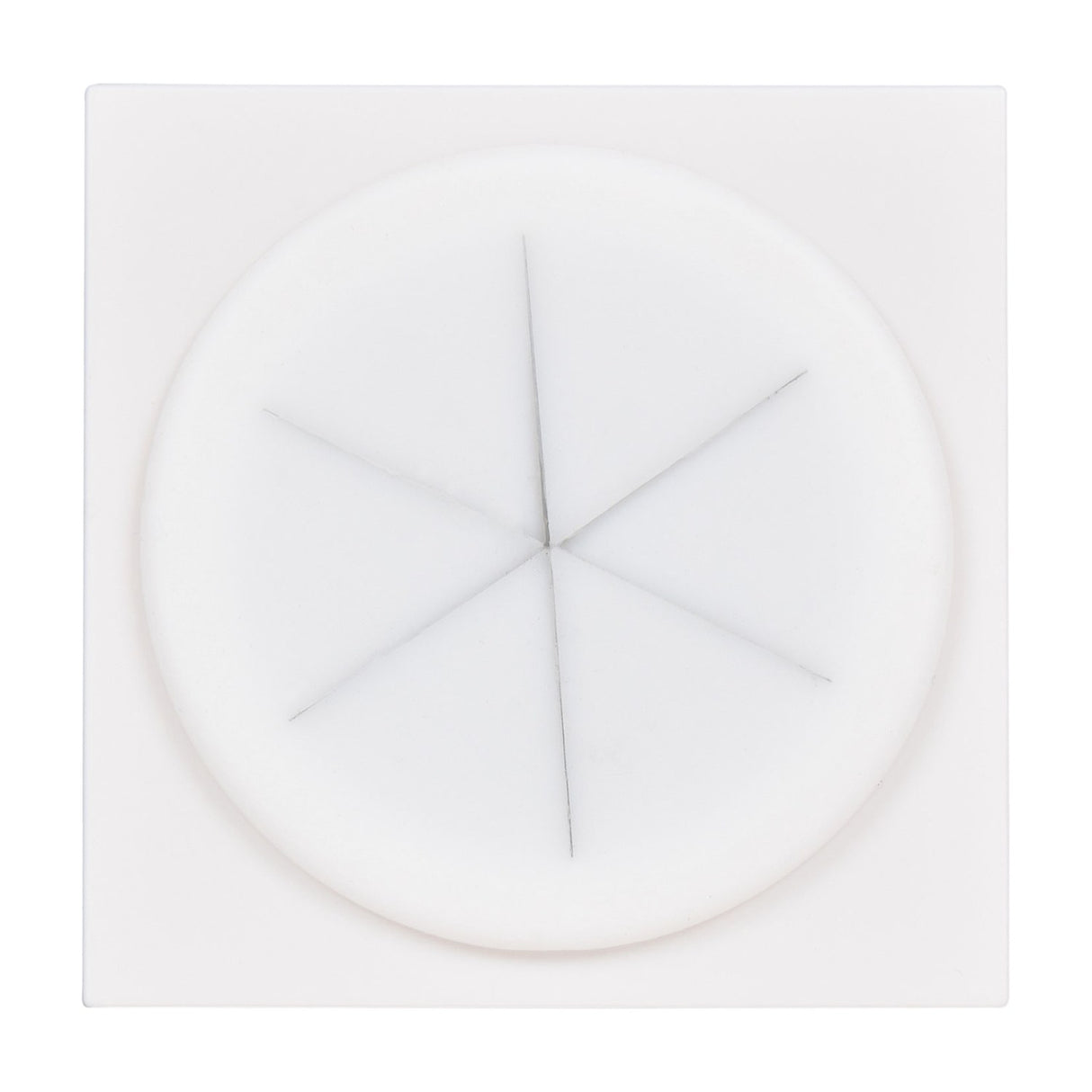 AV:Link Silicone Grommet Filled Aperture Wall Plate Module
