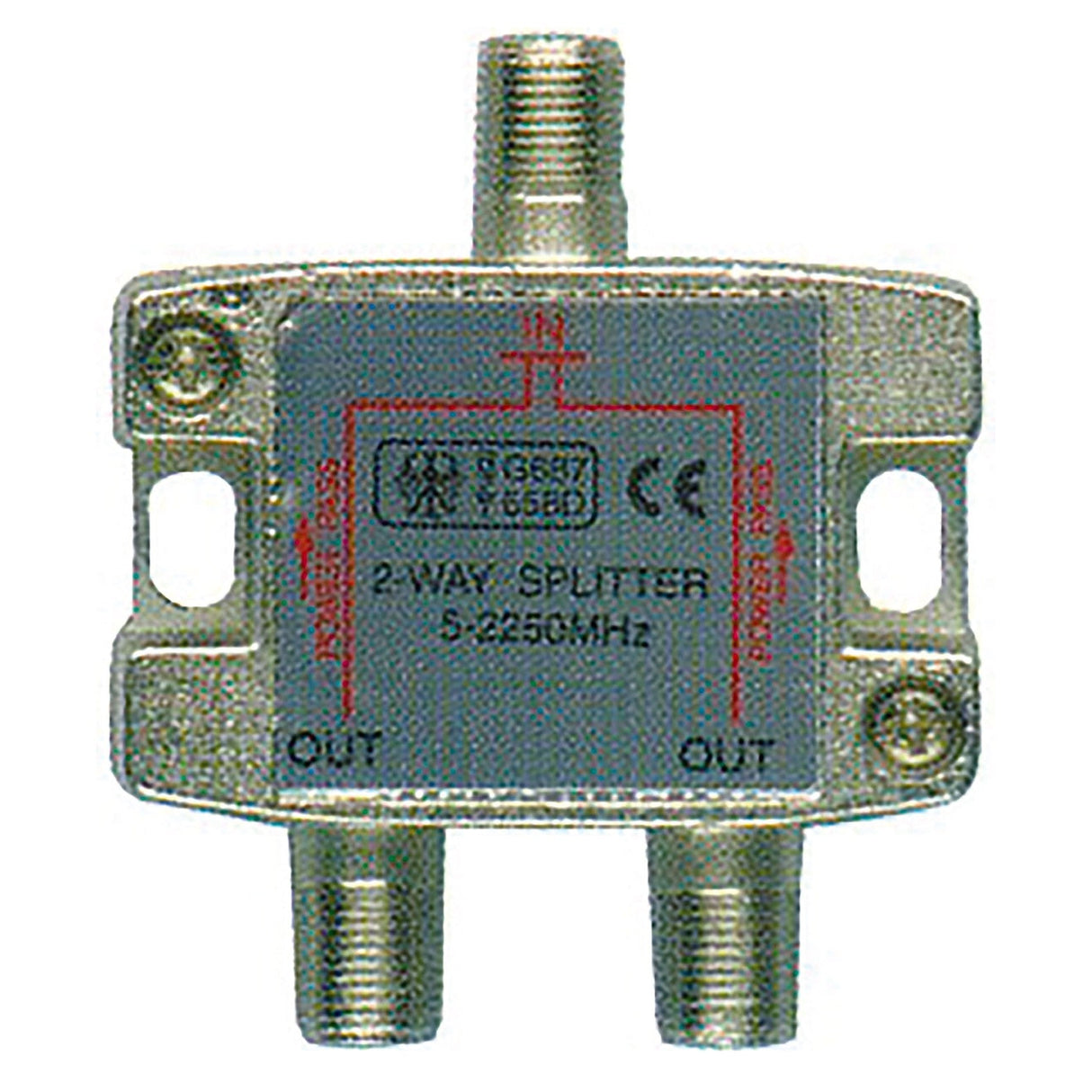 Mercury 2-Way Satellite F Splitter