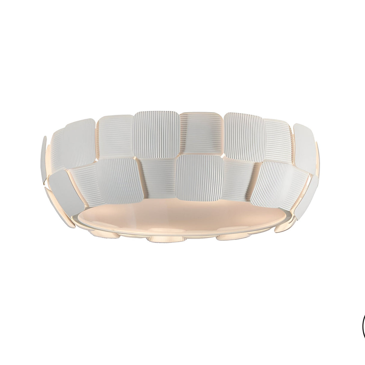 Quios 4 Light Flush - Matte White