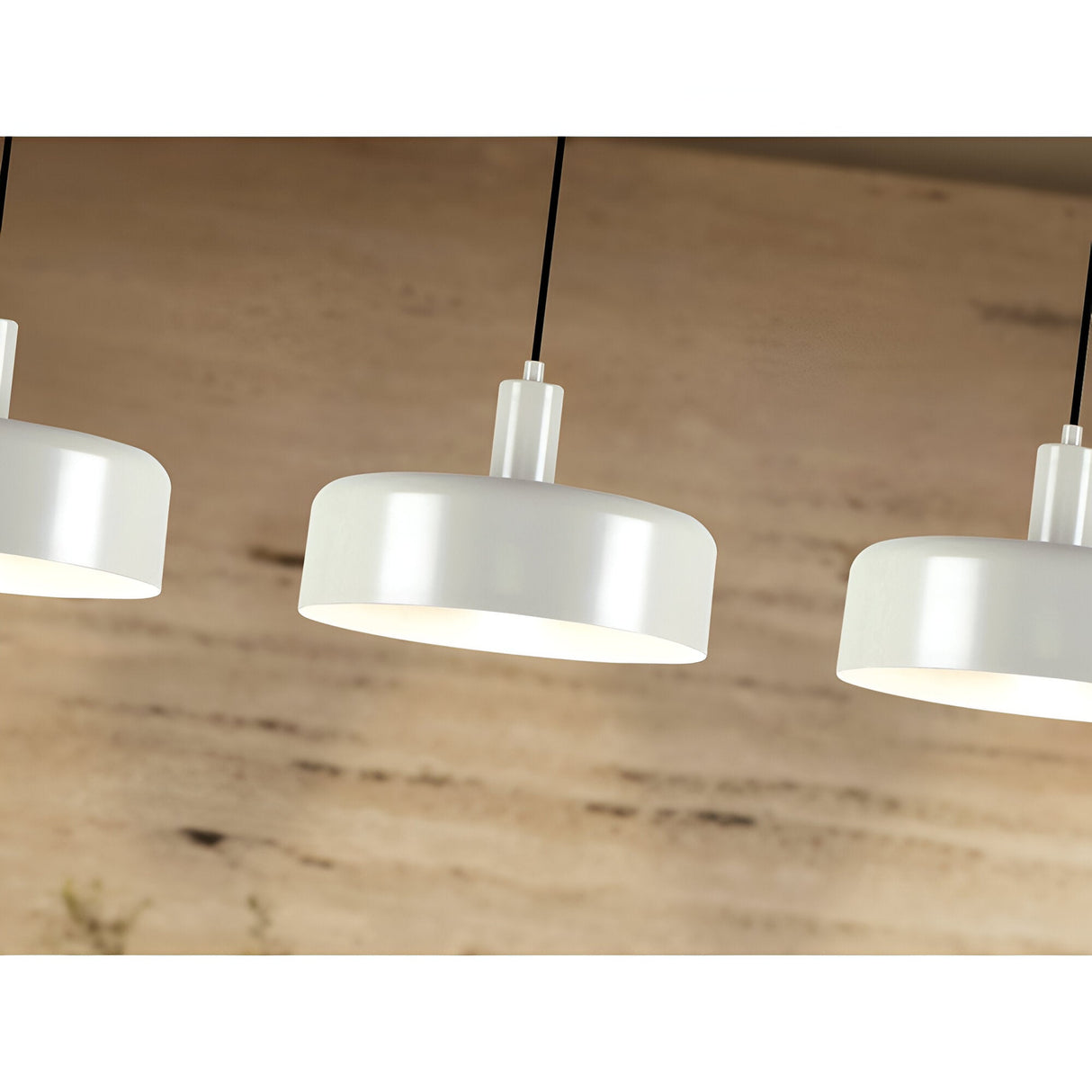 I3 - Alessia 3 Light Bar Pendant - Satin Pearl Gray/Matte White