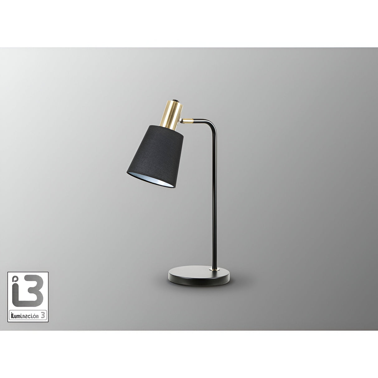 Gisela Table Lamp - Black/Brass