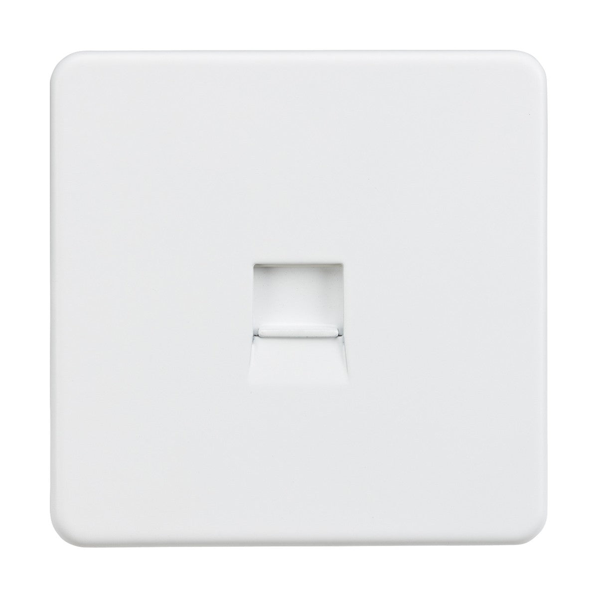 Telephone Extension Socket - Matt White