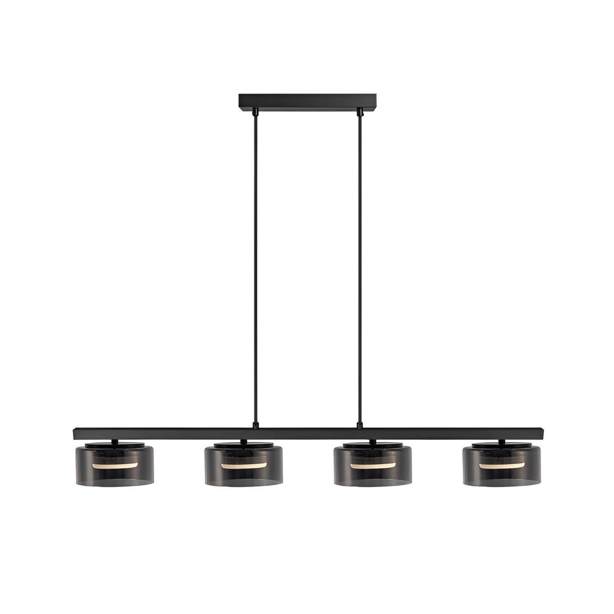 I3 - Olaia 4 Light Island Suspension - Matte Black