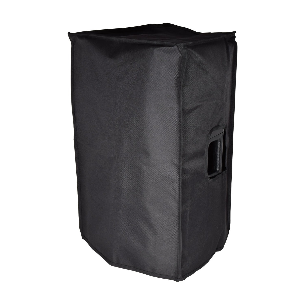 Citronic CASA-12 water-resistant slip cover by AVSL in black 600 denier Oxford fabric, shown on a plain white background with side handle access hole.