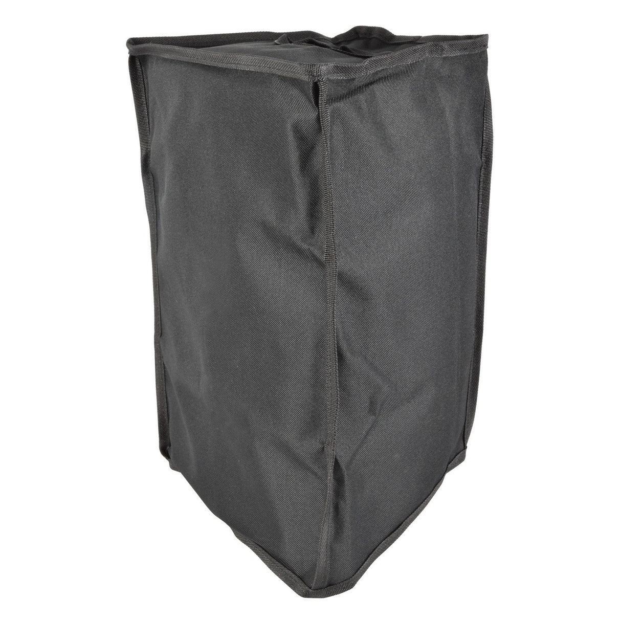 The QTX PAL8 Speaker Slip Cover is an upright, black rectangular fabric bag designed specifically for QTX PAL series portable PA systems. With its slightly textured surface, reinforced edges, and soft yet flexible structure, it provides the ideal protective cover.