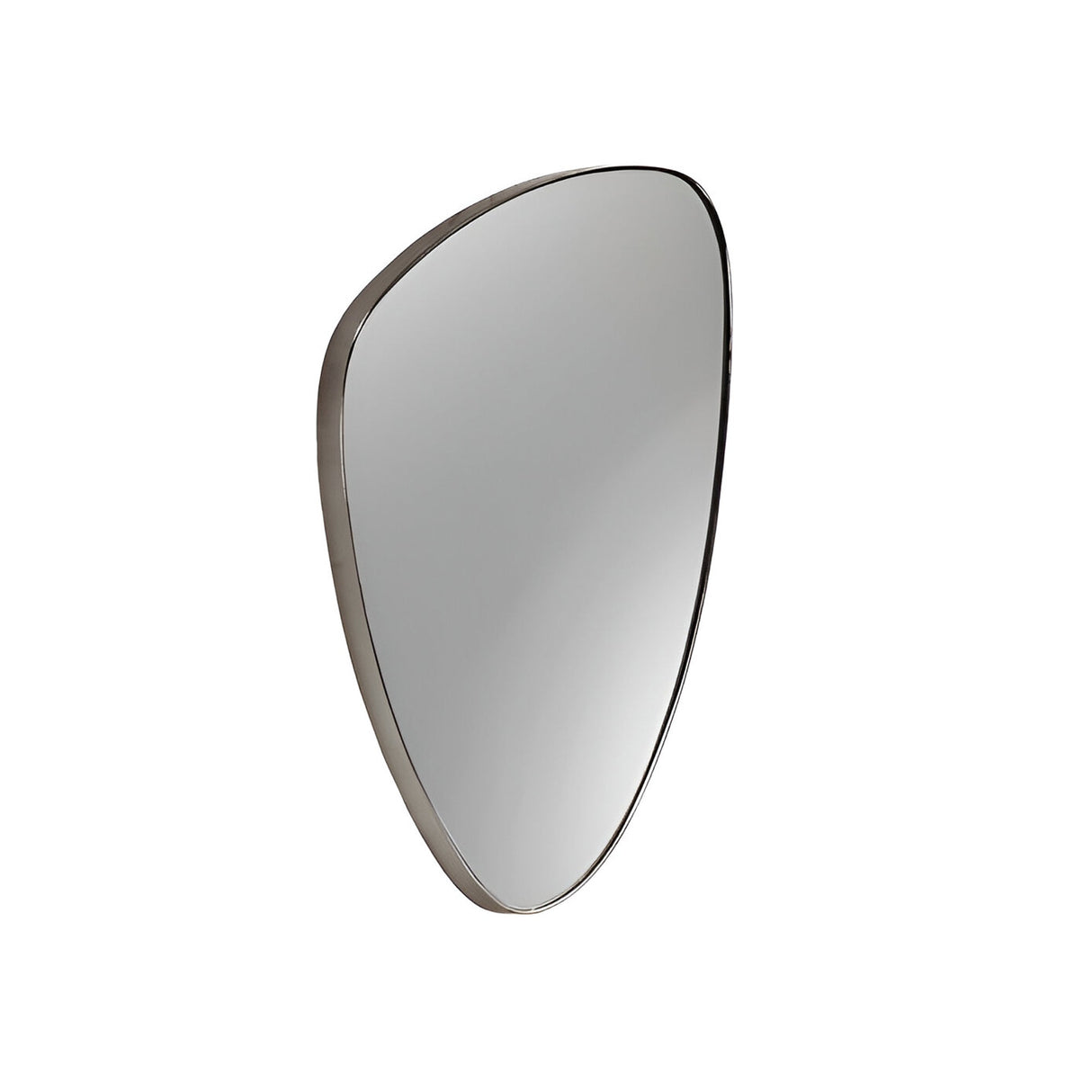 Orio Asymmetrical Wall Mirror Silver – 84x55cm