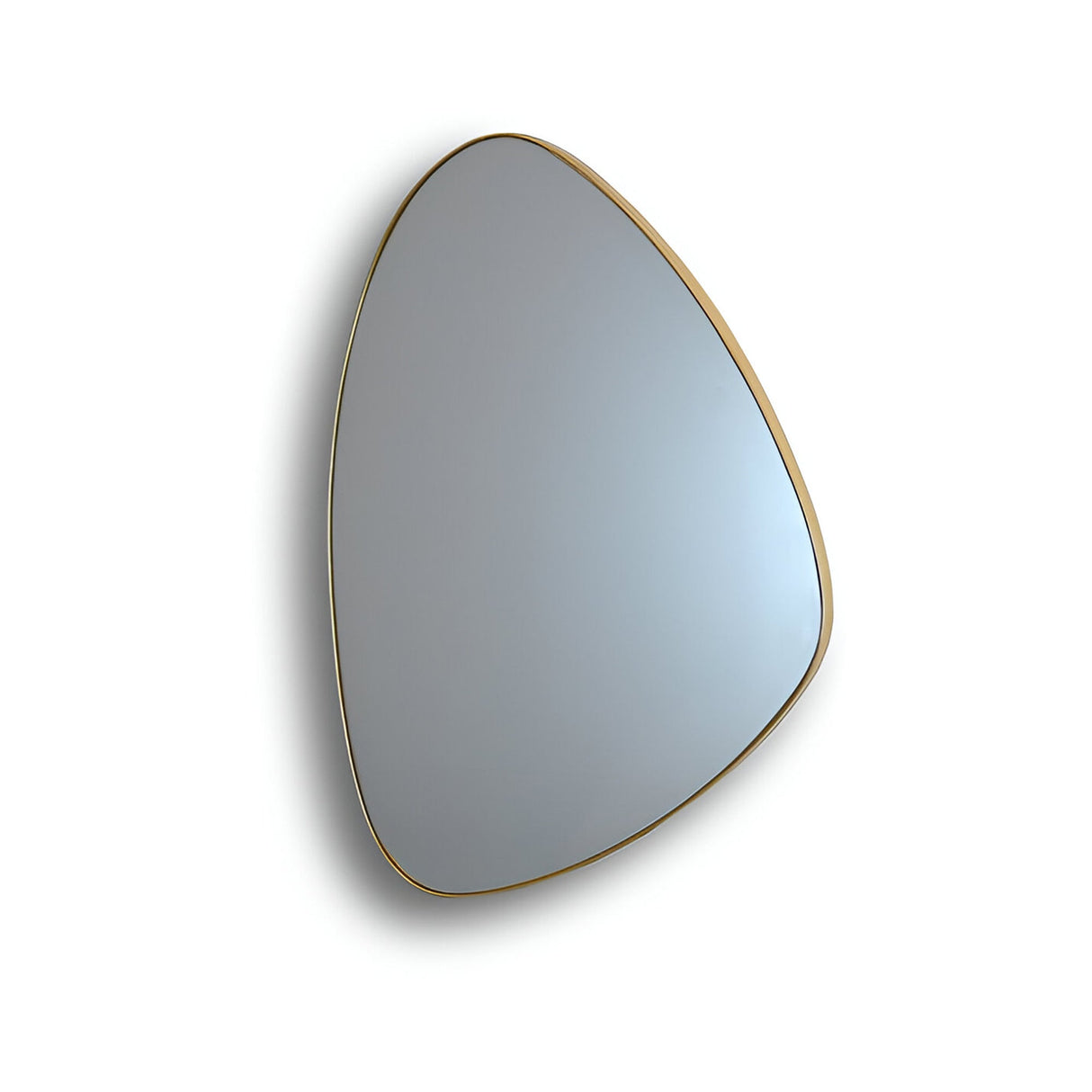 Orio Asymmetrical Wall Mirror Gold – 84x55cm