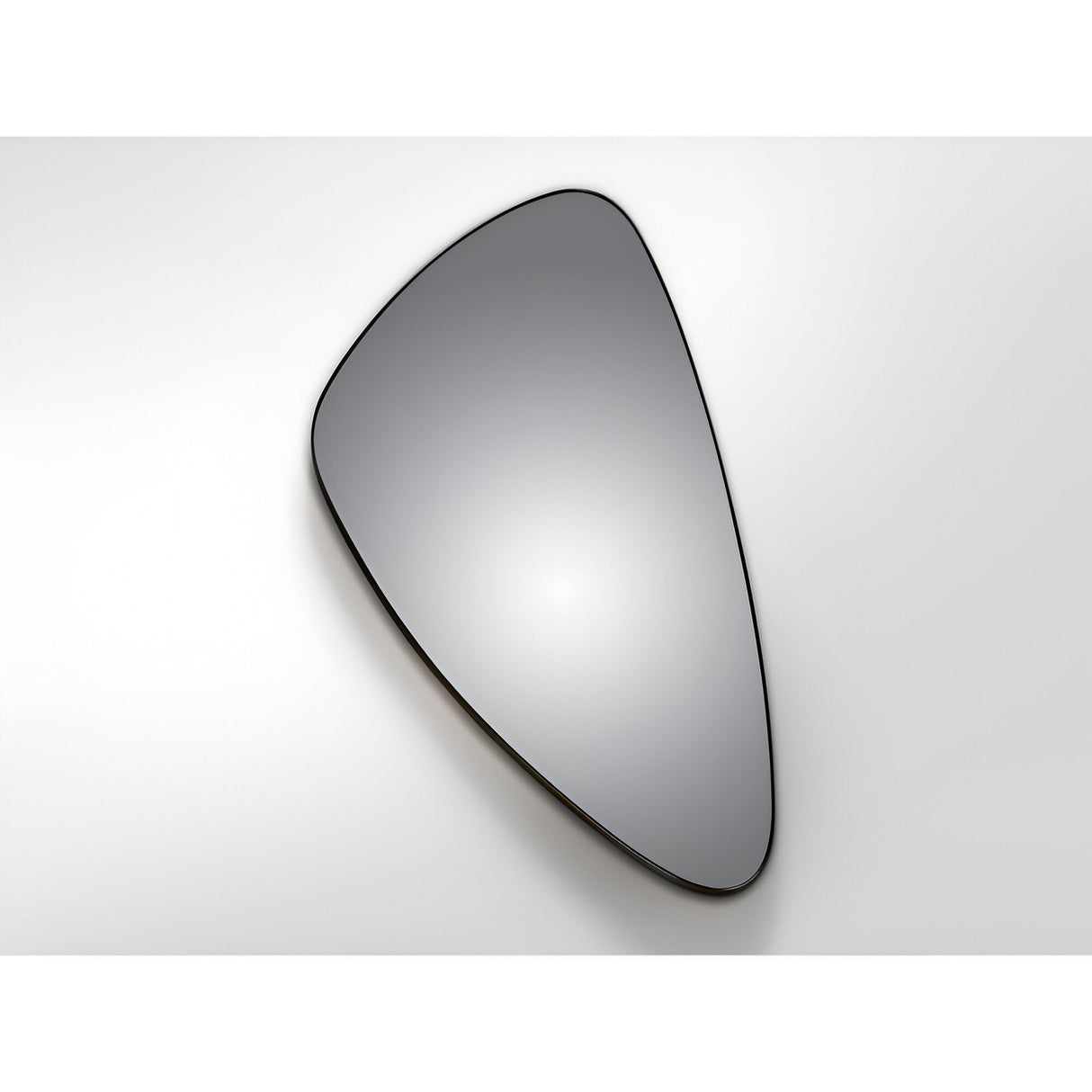 Orio Asymmetrical Wall Mirror Black – 165x85cm