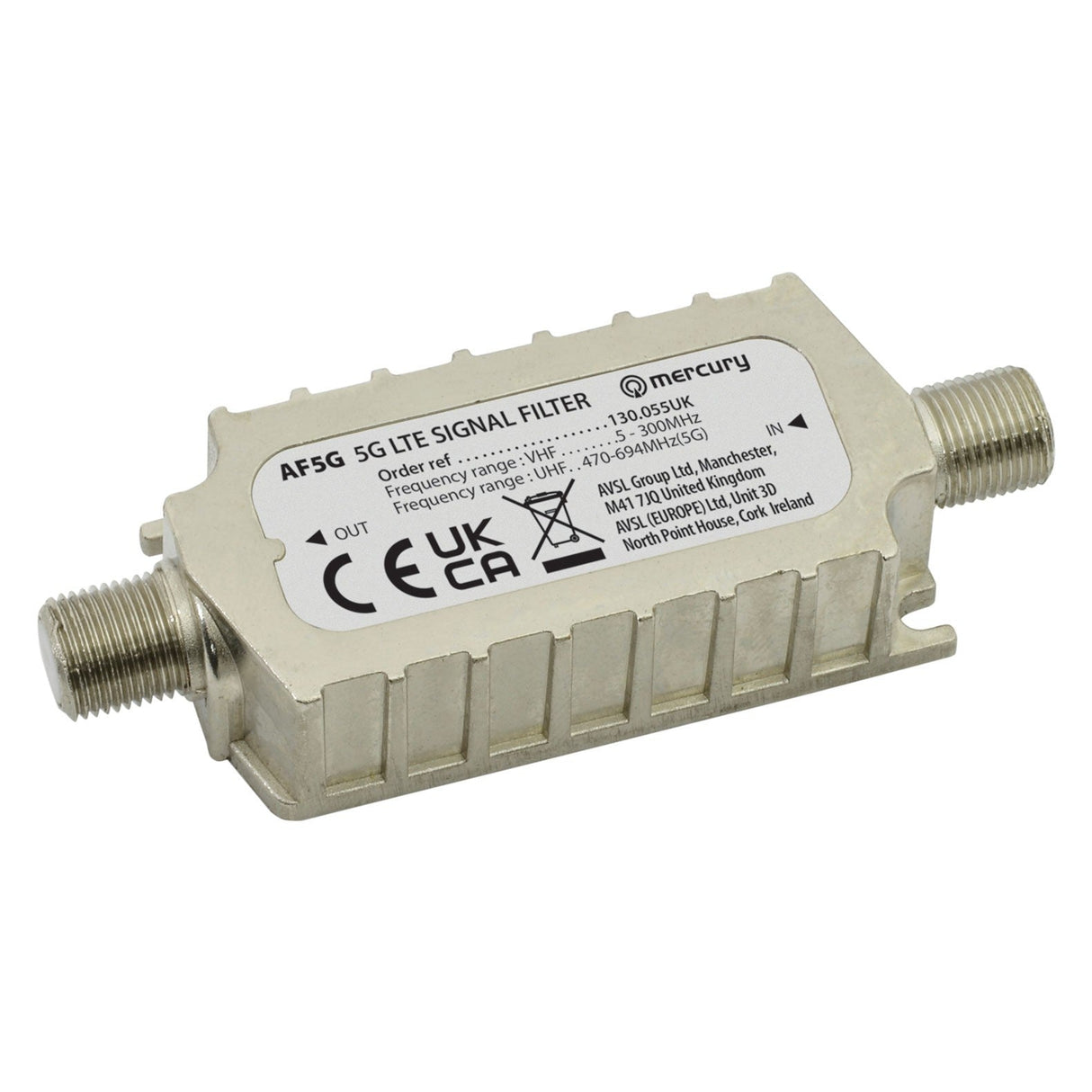 Mercury 5G LTE In-Line Filter