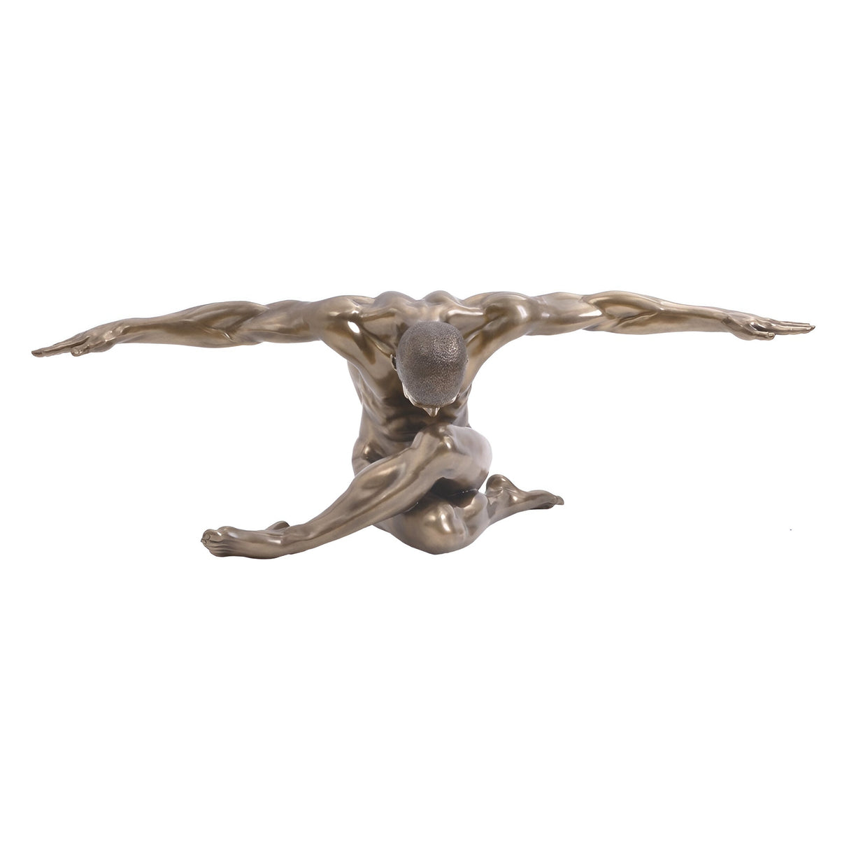 Upscaled Keswick Male Arms Outstretched Sculpture - 138cm