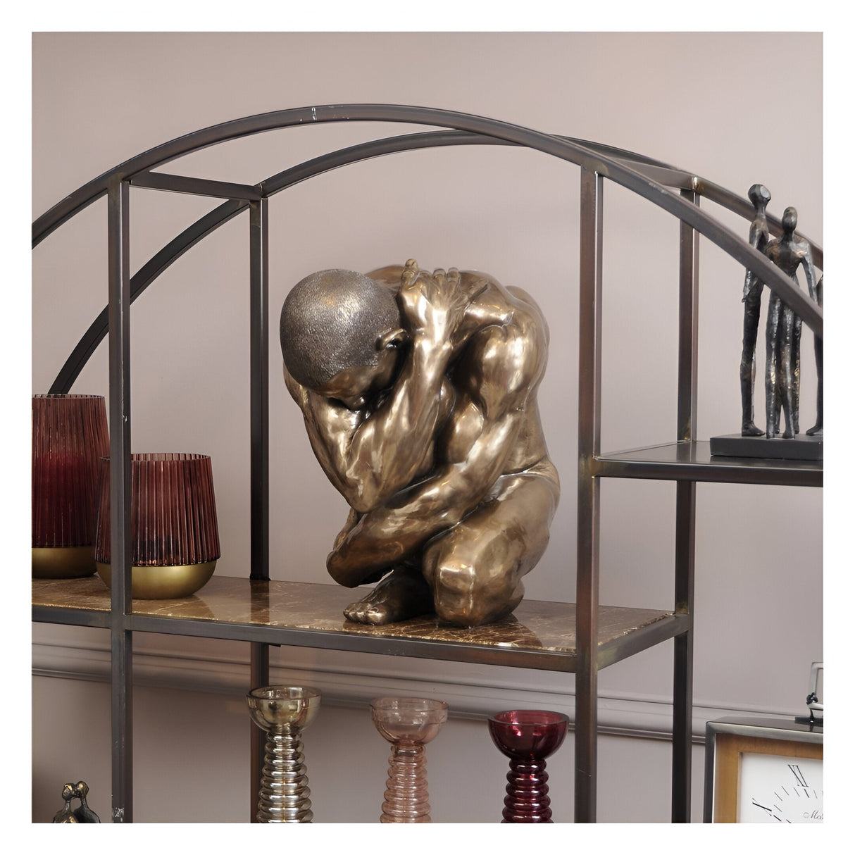 Upscaled Keswick Male Clutching Figurine - 53.5cm