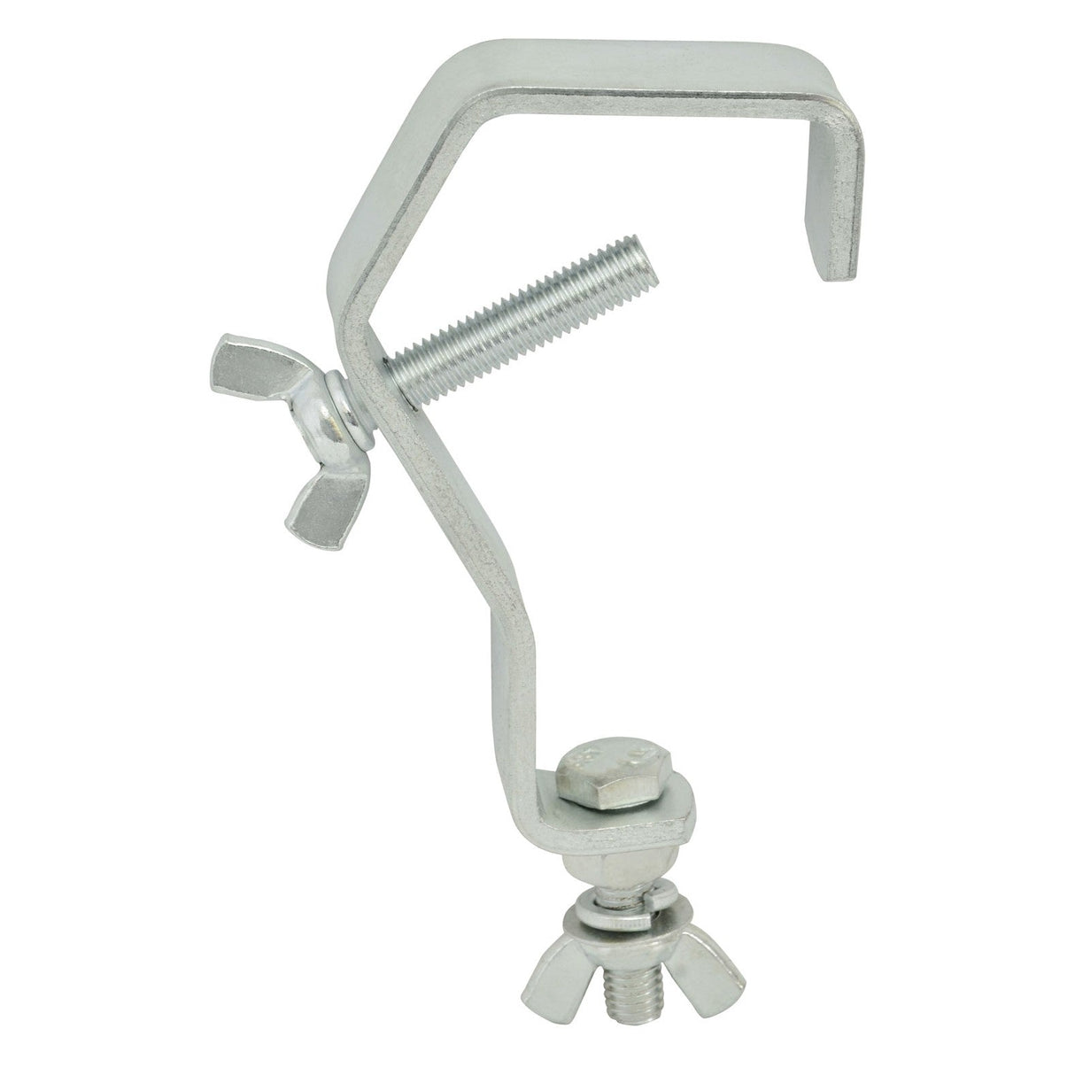 QTX G Shape Mounting Hook For Stage Lighting - Silver