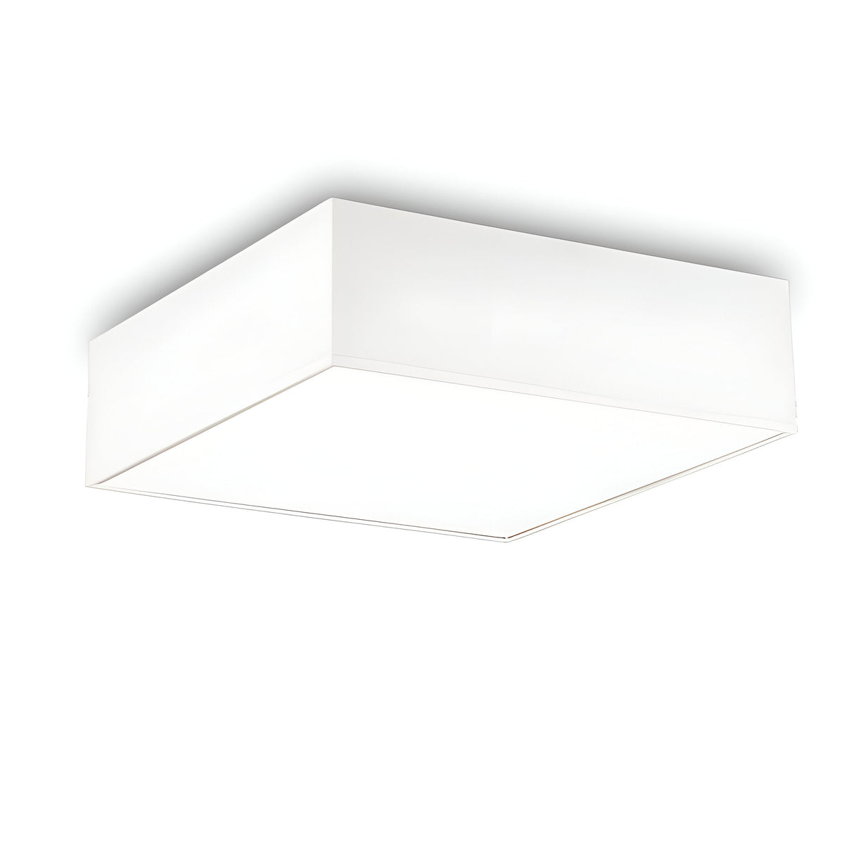 The Dream 4 Light Flush, measuring 50cm in white, seamlessly integrates into the ceiling with its minimalist square design. Its sleek surfaces blend effortlessly, creating a modern and unobtrusive appearance that perfectly complements any space.