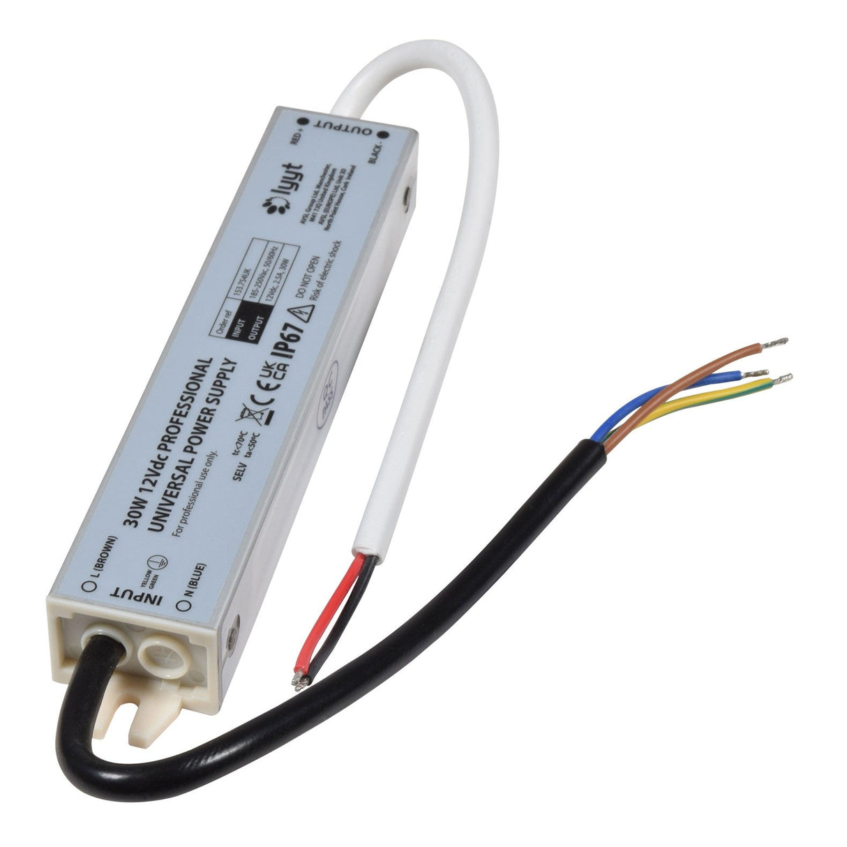 LYYT Power Supply 12V DC 2.5A - 30W