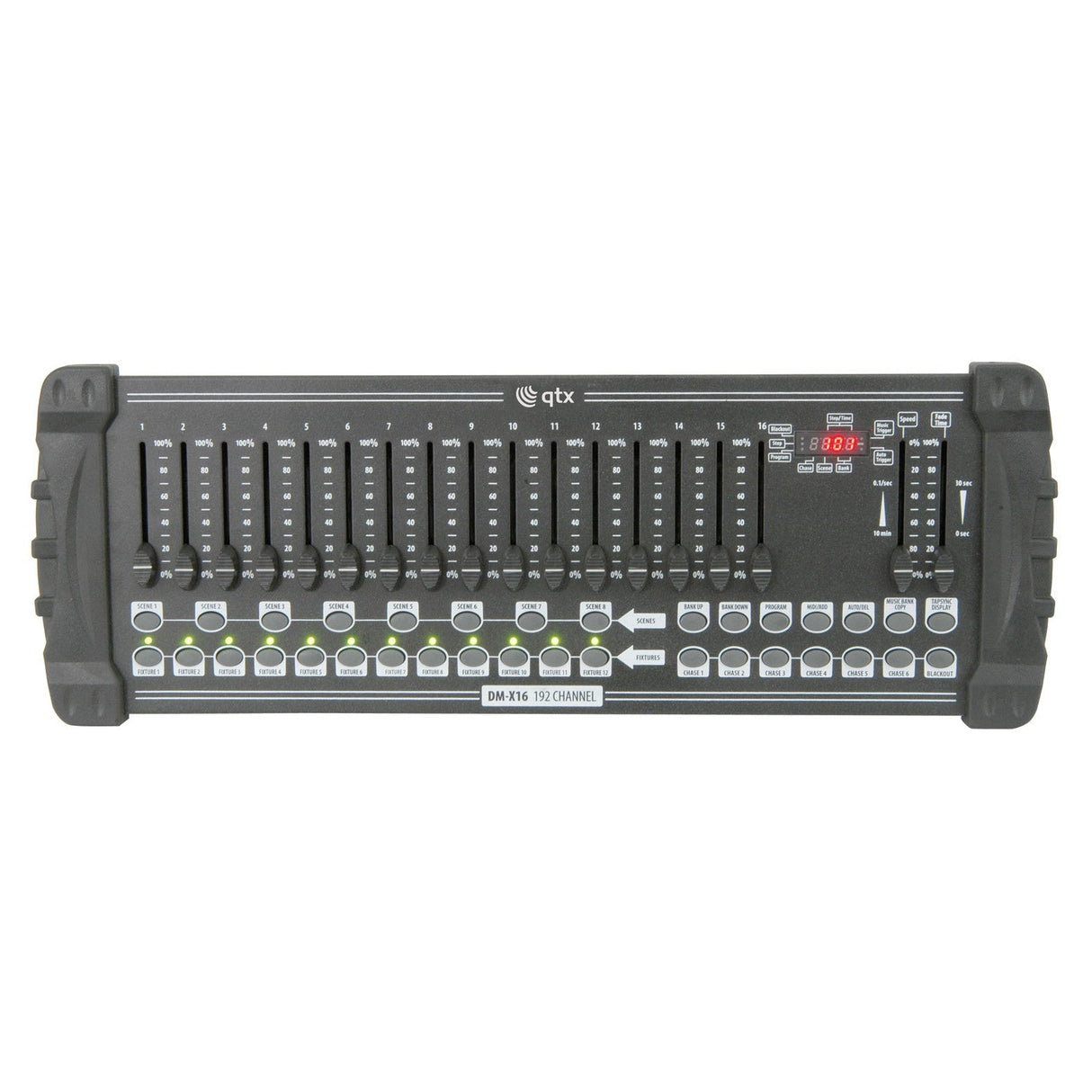 QTX DM-X16 192 Channel DMX Lighting Controller