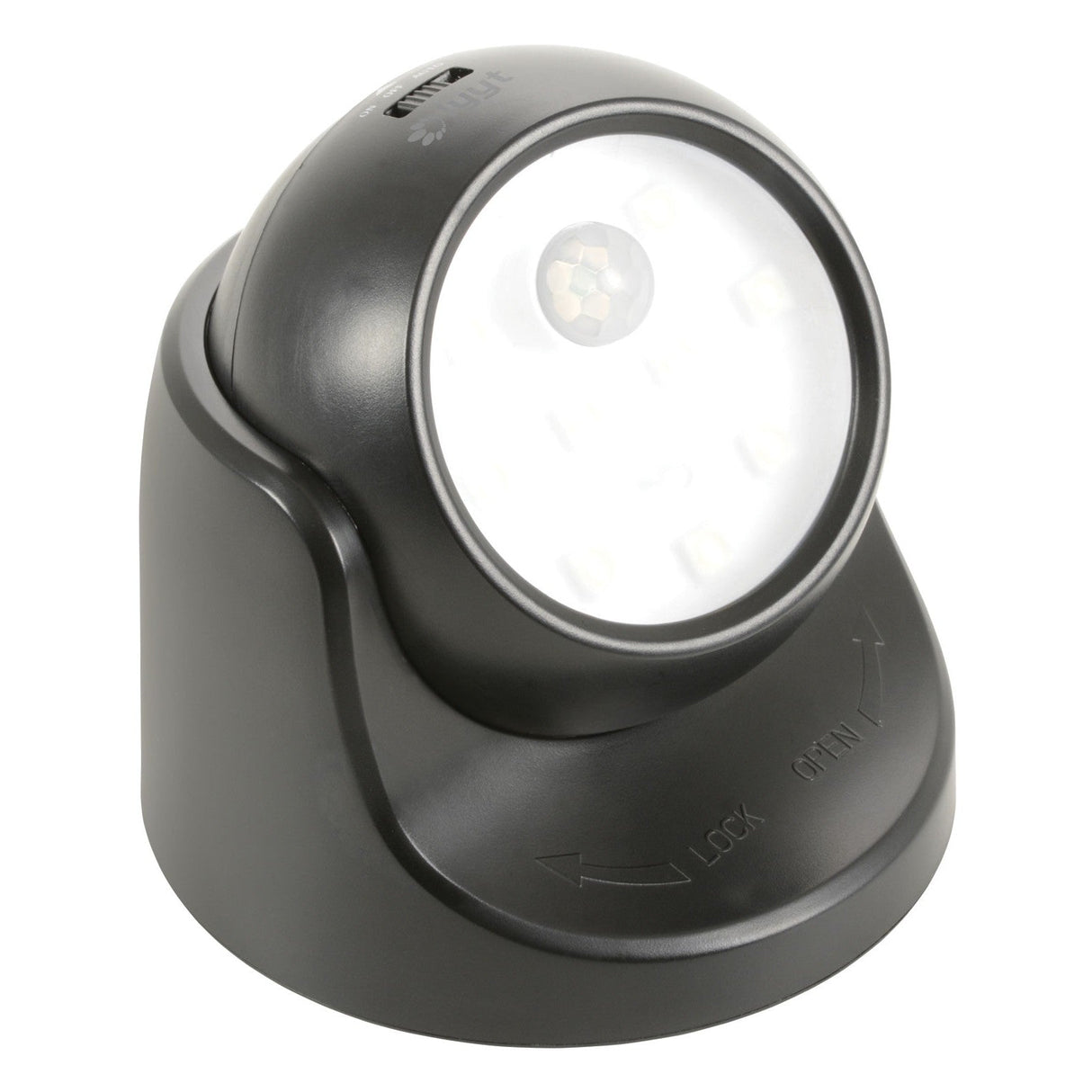 LYYT LED Motion Sensor Wall Light - Black