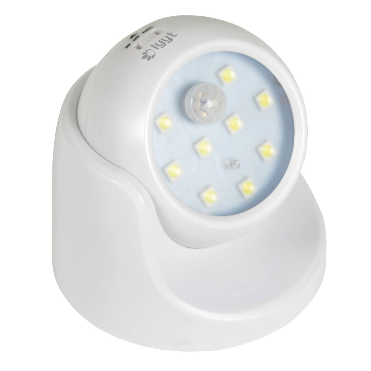 LYYT LED Motion Sensor Wall Light - White