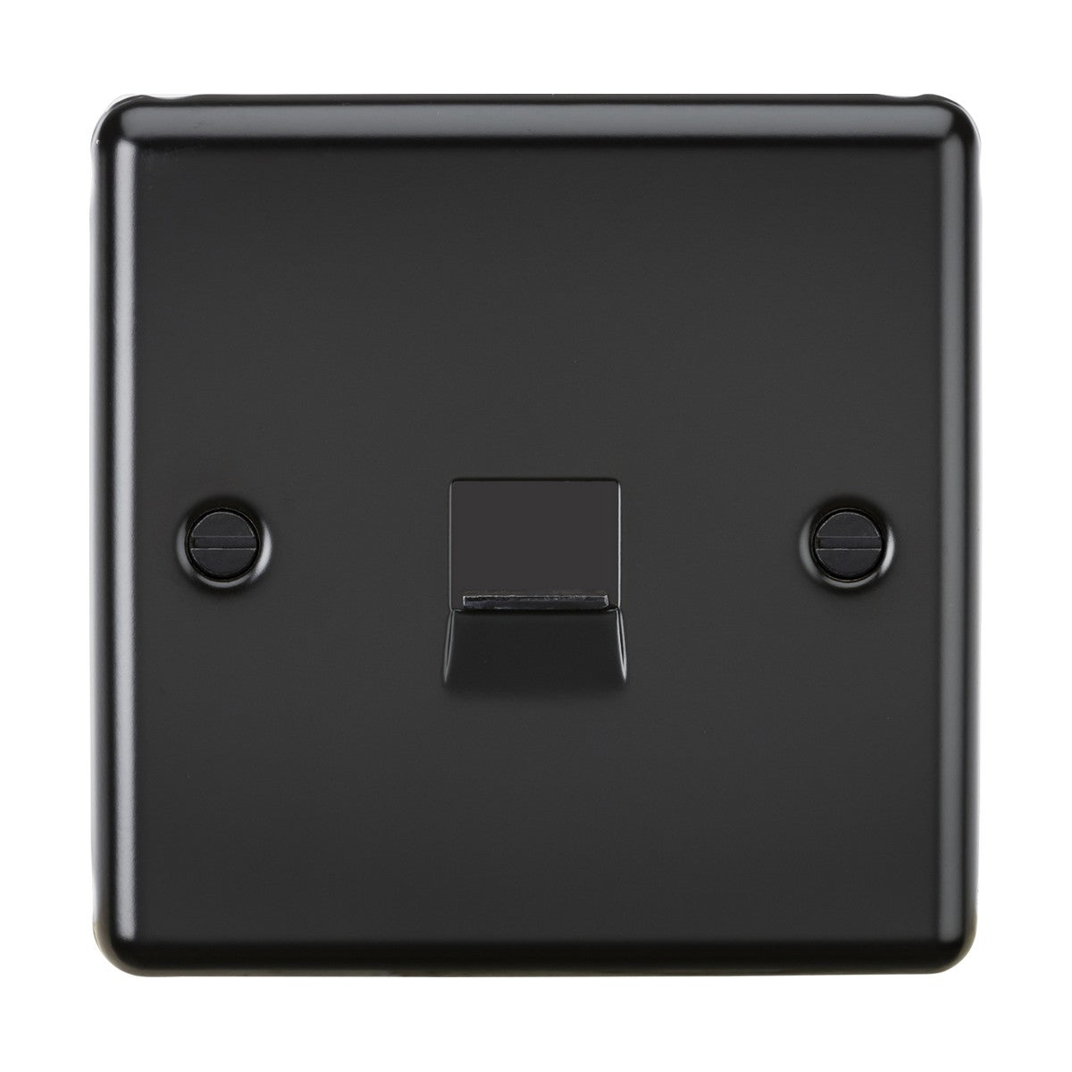 Telephone Master Outlet - Matt Black