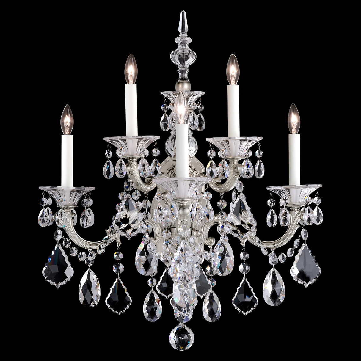 Vienna 5 Light K9 Crystal Chandelier