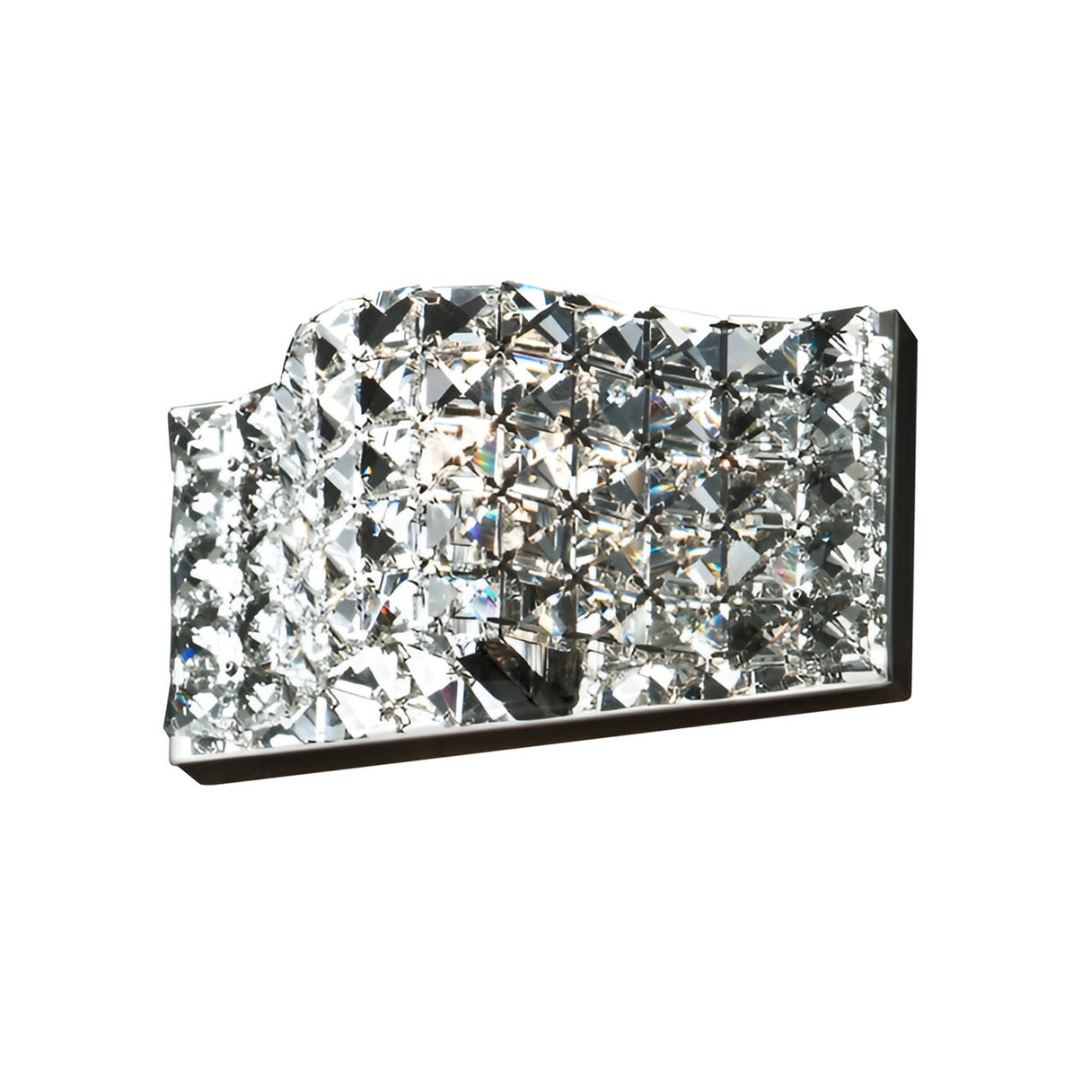 Onda K9 Crystal Wall Light - Chrome