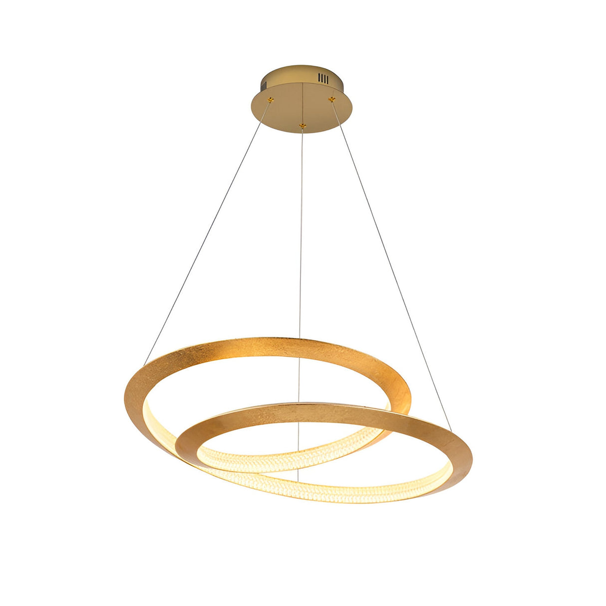 Eternity Dimmable LED Suspension Light 45W 3000K - Gold (With Remote Control)
