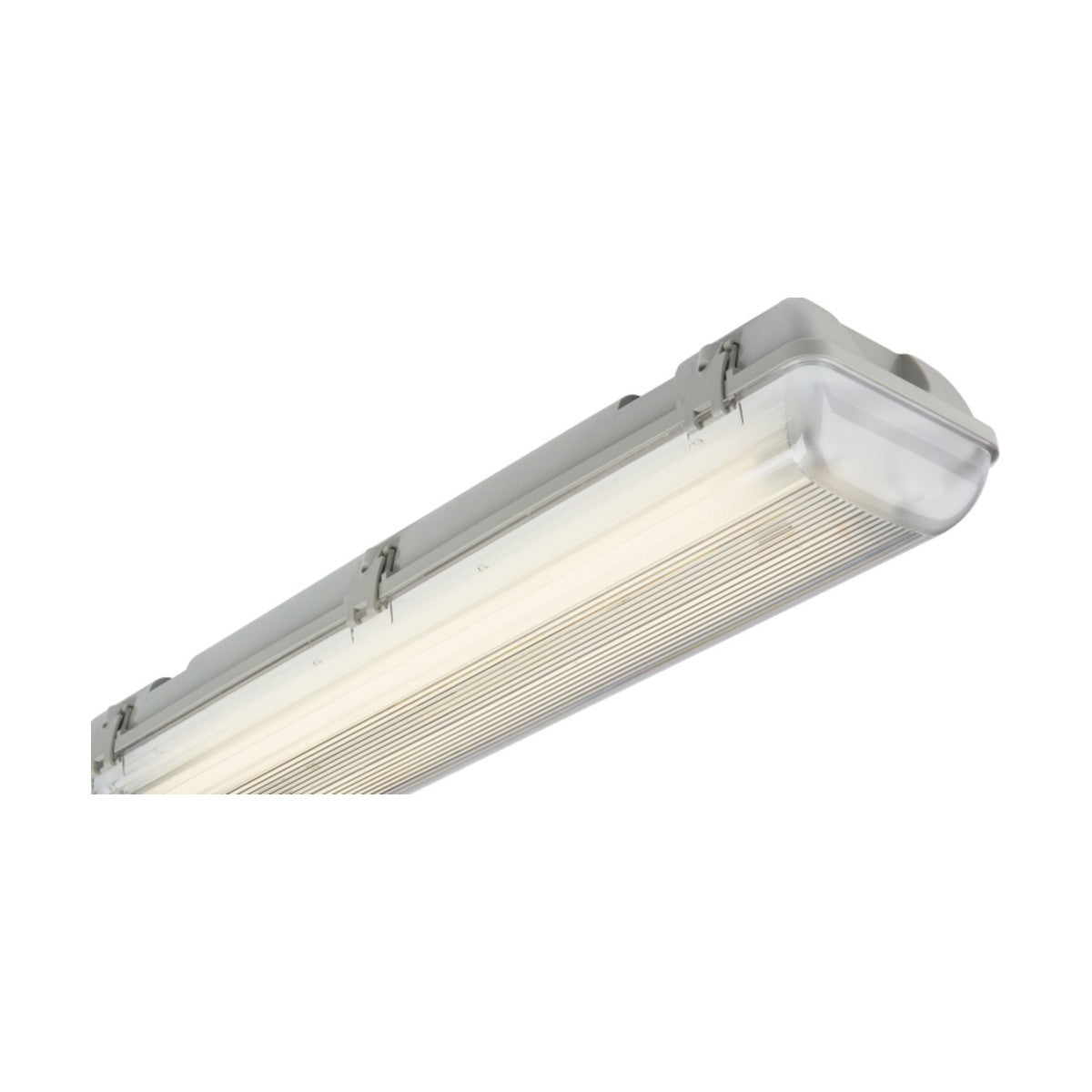 230V IP65 2x70W 6ft Twin HF Non-Corrosive Fluorescent Fitting with Emergency