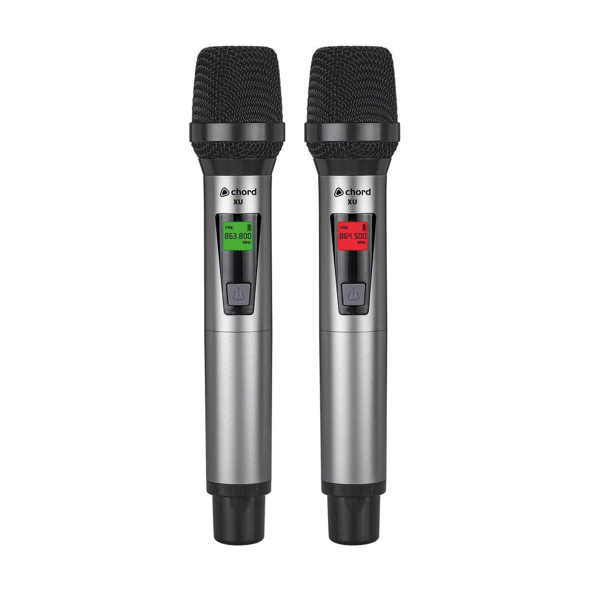 Chord XU2-H Dual Handheld UHF Wireless Microphone System